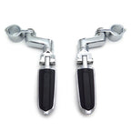 1.25" Highway Radical Flame Foot Peg Clamps for Harley Sportster 883/1340 (1986–2023)