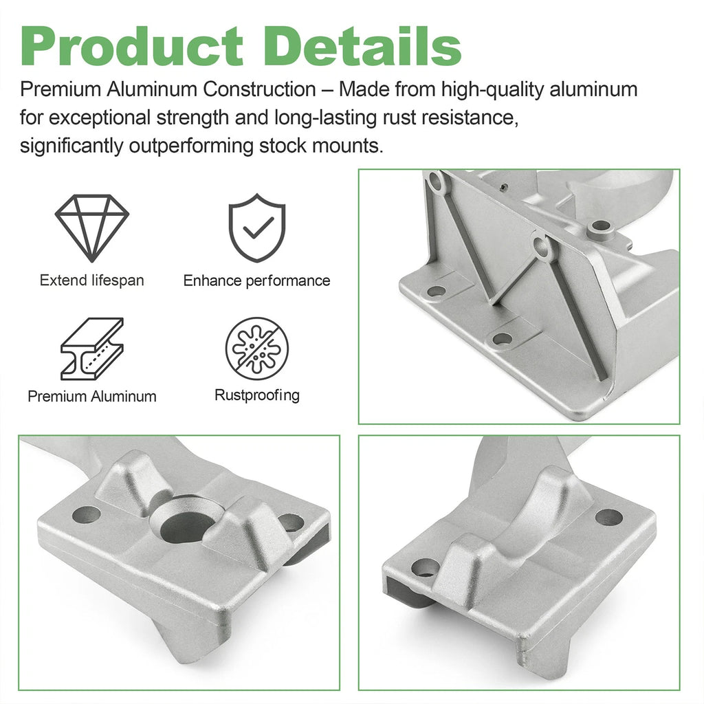 Rear Engine Mount 72011G01 for EZGO MPT 800, 1200 & Hauler 1200 (2000–2023)