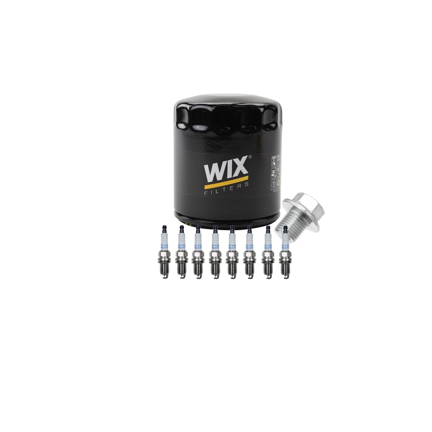 Wix Engine Oil Filter & Denso 8 Platinum TT Spark Plug Kit for 4Runner Tundra (2000–2023)