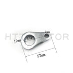 Set of 4 Billet Aluminum Brake Line Clamps for Honda TRX250EX, Yamaha Raptor 660