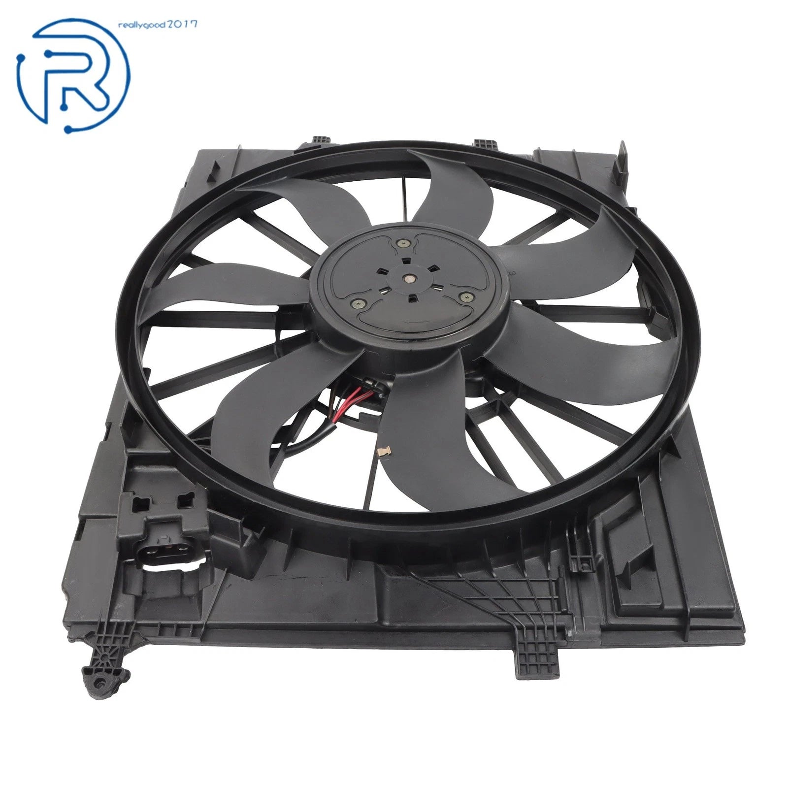 Radiator Cooling Fan for Mercedes CLS450 GLC43 AMG GLC300 E350 E450 (2017–2023)