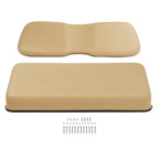 Front Seat Cushion & Backrest Assembly for Club Car DS (2001-2012) Tan