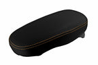 Armrest Cover for Kia Soul (2014–2019) - Leather, Orange Stitch