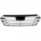Front Bumper Grille for Hyundai Santa Fe (2013–2016) Chrome Plastic