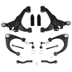 Front Upper Lower Control Arm Suspension Kit for Toyota Tundra Sequoia (2007–2019)