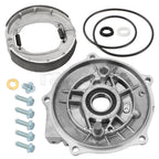 Rear Drum Brake Backing Plate & Shoes Kit for Honda TRX250EX TRX250X (2001–2009)