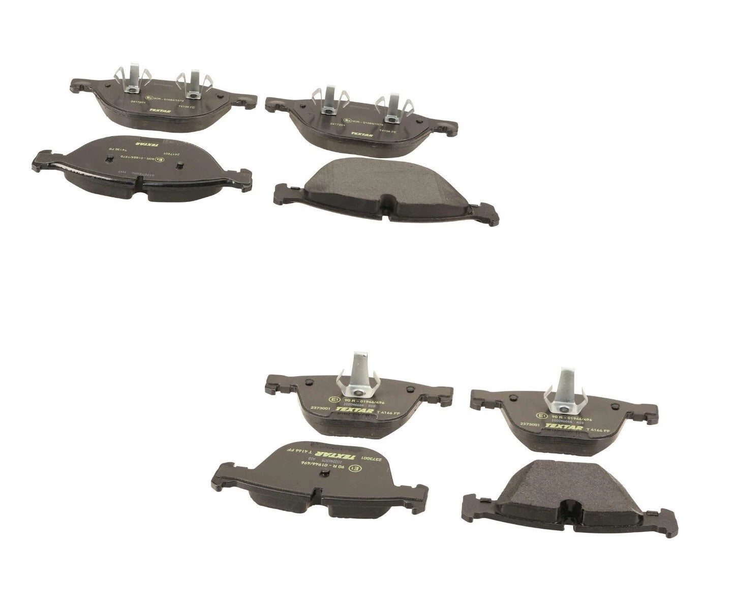 Set of 4 Textar Brake Pads for BMW X5 E70 F15, X6 E71 F16