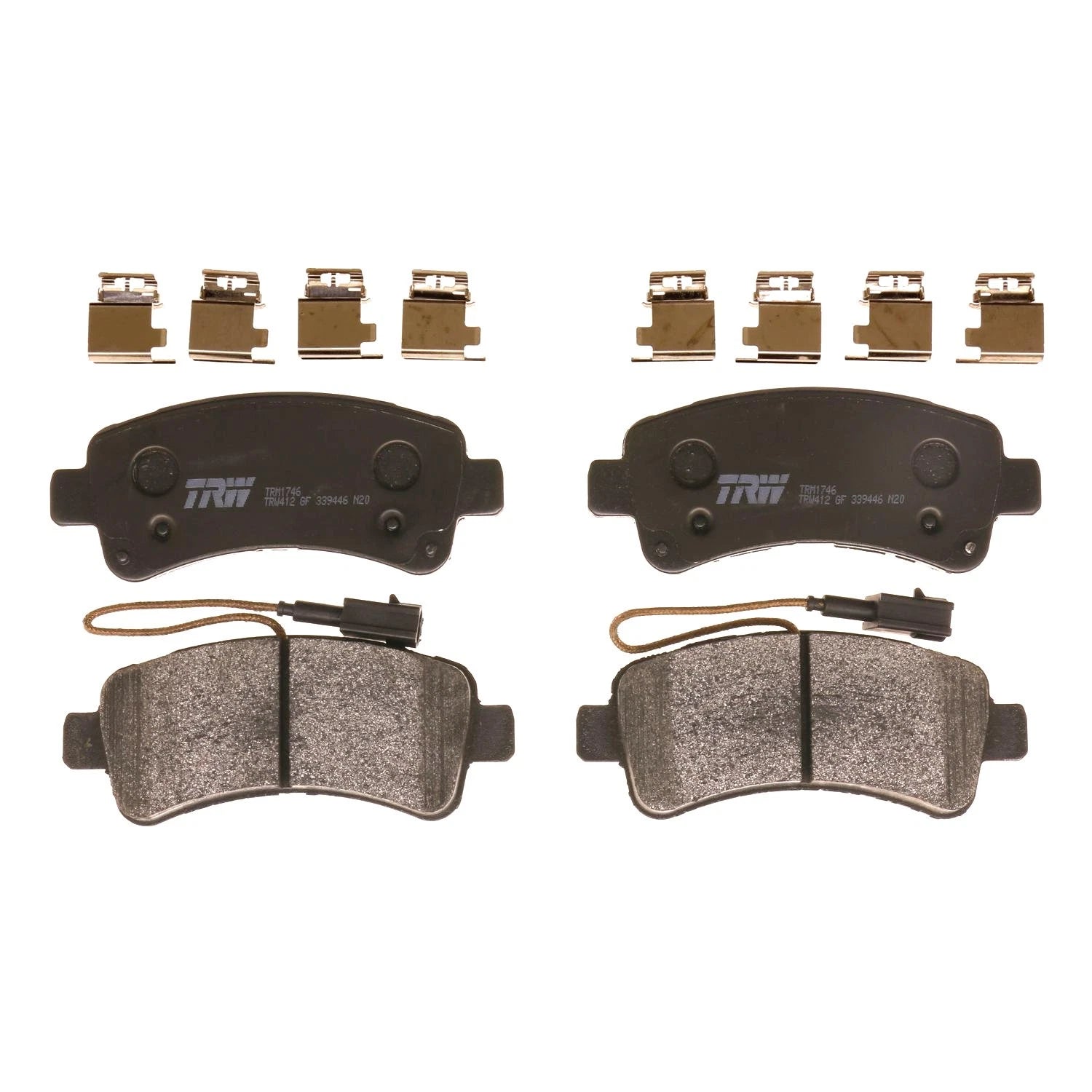 Disc Brake Pad Set for Ram ProMaster 1500 (2014)