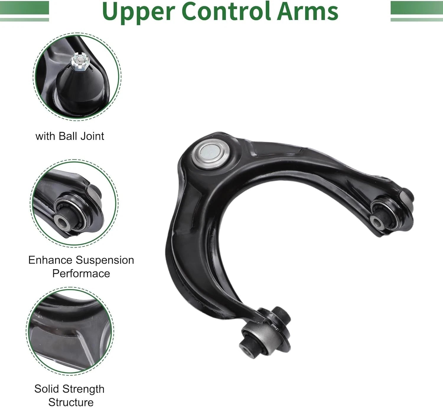 Front Upper Lower Control Arm for Honda Accord 2.4L 3.5L (2008–2012)