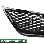 Front Bumper Upper Grille for Toyota Camry SE (2010–2011) Black