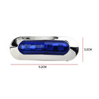 Set of 4 Blue LED Cabin Deck Courtesy Lights for Marine Boat