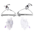 Set of 2 Door Lock Actuator & Window Regulator for Honda Accord