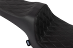 Predator III Seat for Harley-Davidson (2014–2023) - Solar Leather, Double Diamond