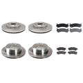 ACDelco Silver Brake Kit Disc Rotors Pads for Sierra 1500 (330mm/345mm)
