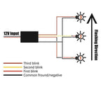 Sequential Turn Signal Light Module for Universal Cars