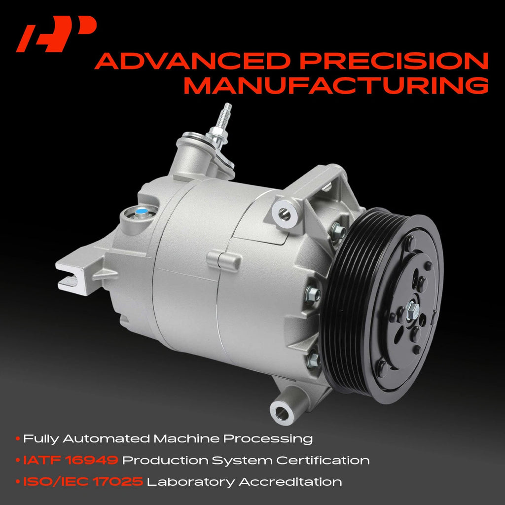 A/C Compressor with Clutch for Chevrolet Malibu (2008-2010)