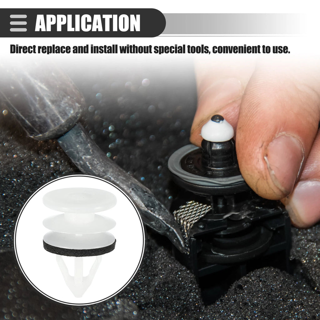 30 Pcs Door Trim Panel Push Clips Retainer for Chevrolet (No. 11519031)