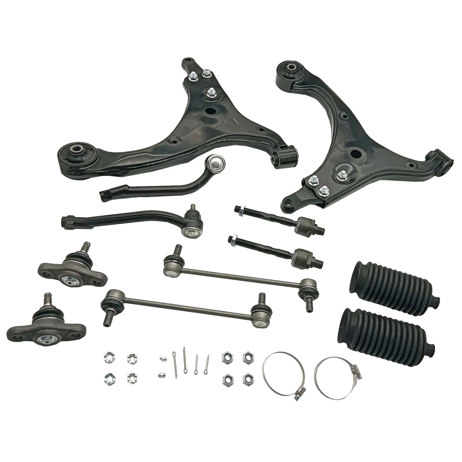Set of 12 Suspension Control Arms with Ball Kit for Hyundai Elantra (2009–2012)