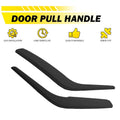 2Pcs Black Interior Door Handle Panel Puller Trim for BMW X1 E84 (2009–2015)