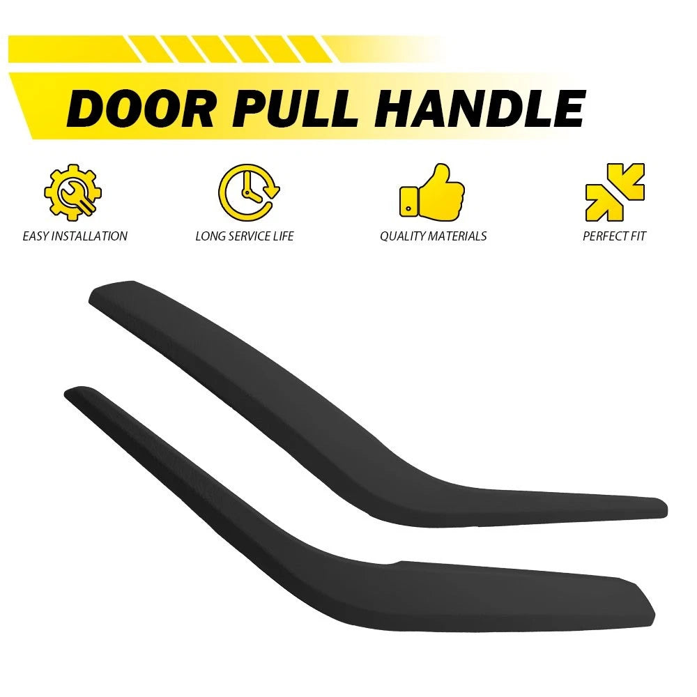 2Pcs Black Interior Door Handle Panel Puller Trim for BMW X1 E84 (2009–2015)
