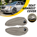 Set of 2 Beige Seat Armrest Covers for Chrysler Town & Country (2011–2016) EXV