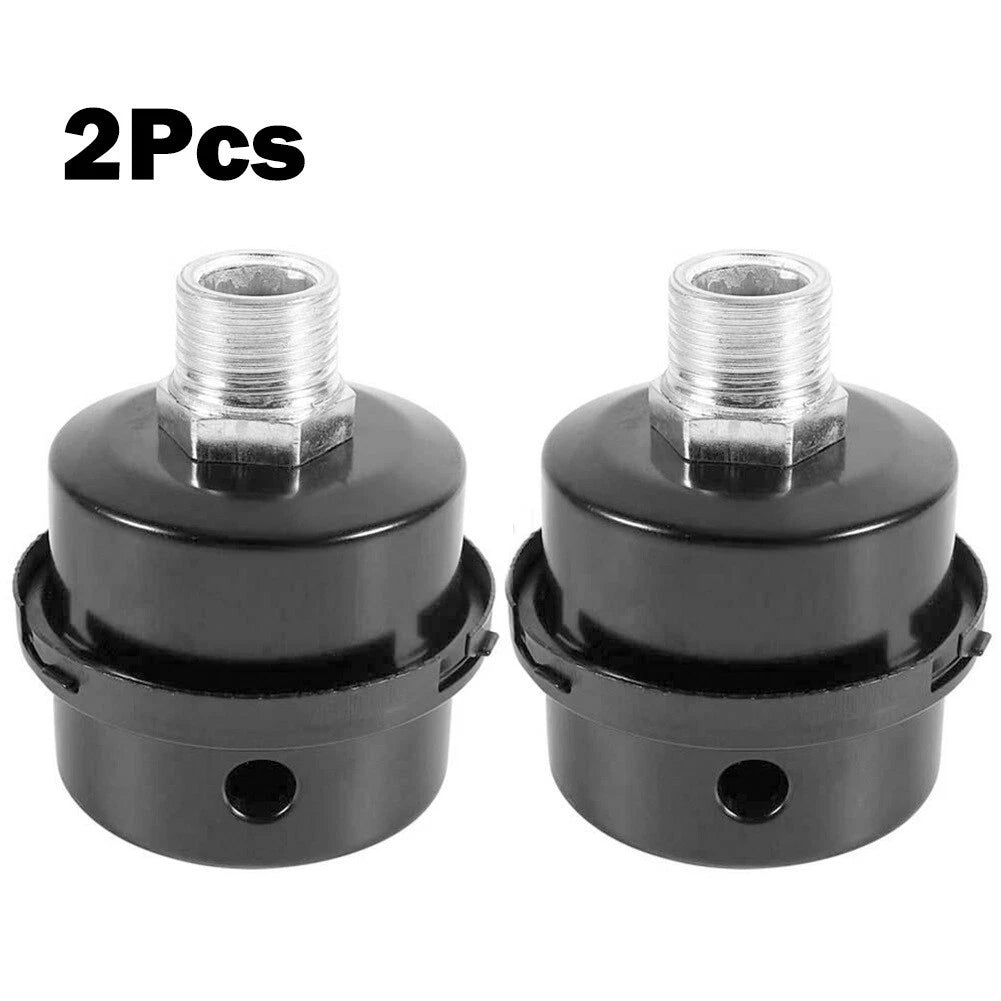 2X Air Compressor Metal Filter Intake Muffler Silencer 1/2 PT 20mm