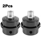 2X Air Compressor Metal Filter Intake Muffler Silencer 1/2 PT 20mm