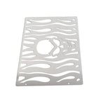 Skull Radiator Grill Guard Cover for Honda GL1500 (All Years) Stainless