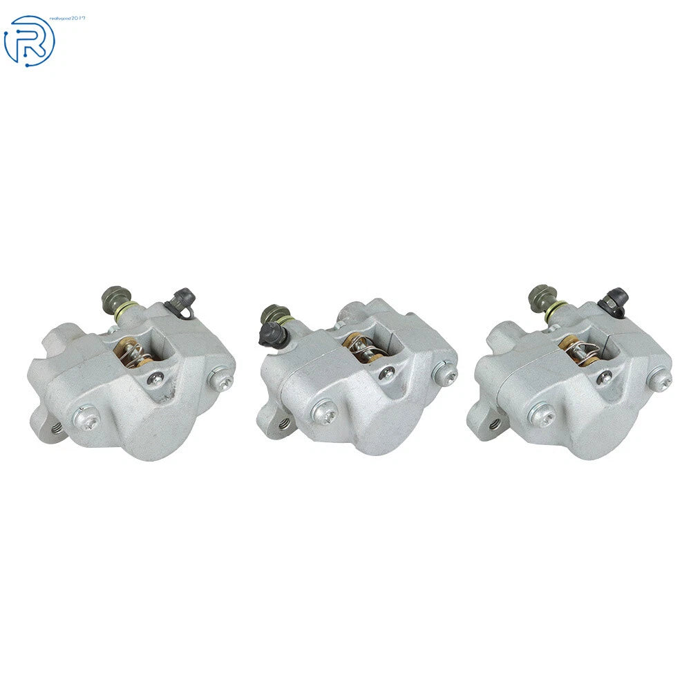 3X Brake Calipers w/Pads for Arctic Cat 375 2x4/4x4 (2002)