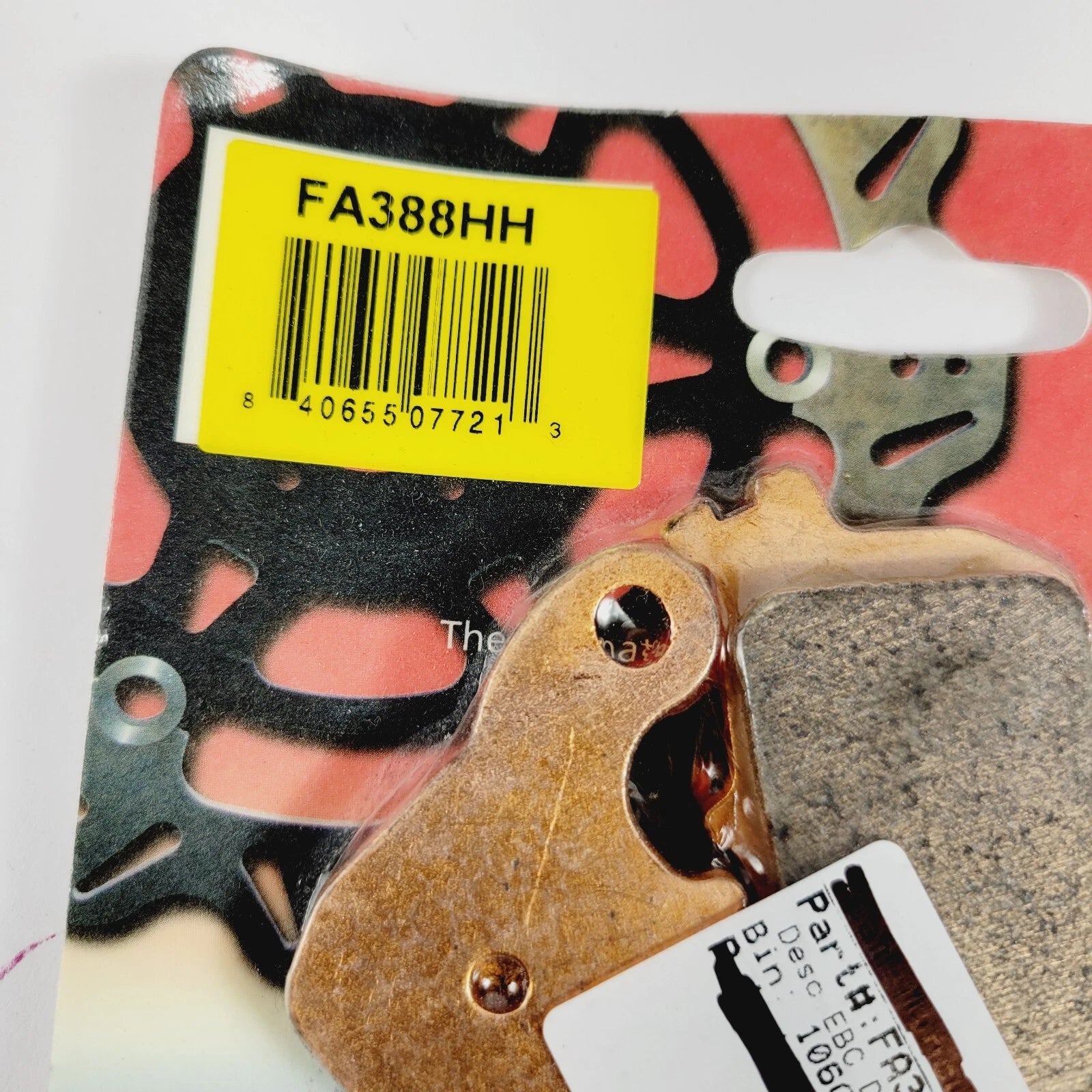 EBC Brakes Double-H Superbike Brake Pads for (FA388HH)