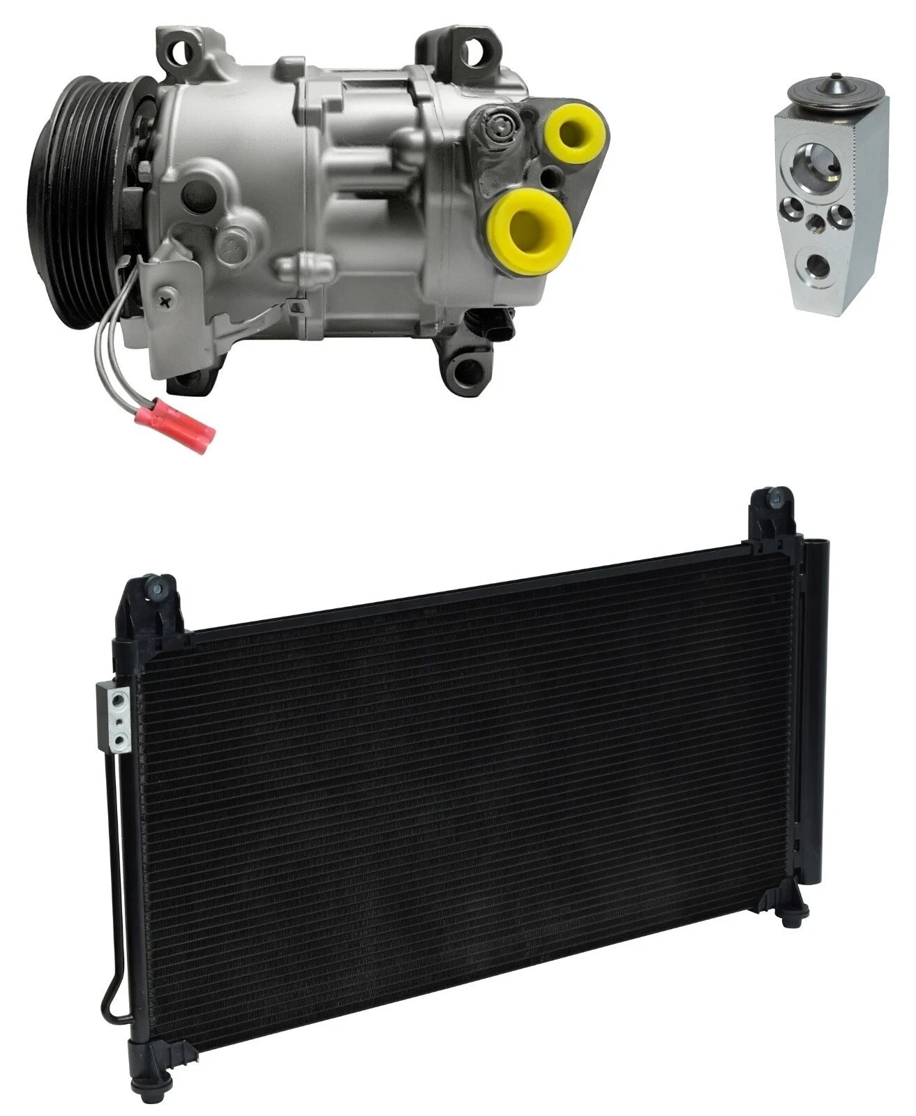 AC Compressor Kit With Condenser for Chevrolet Silverado 2500HD (2019–2020)