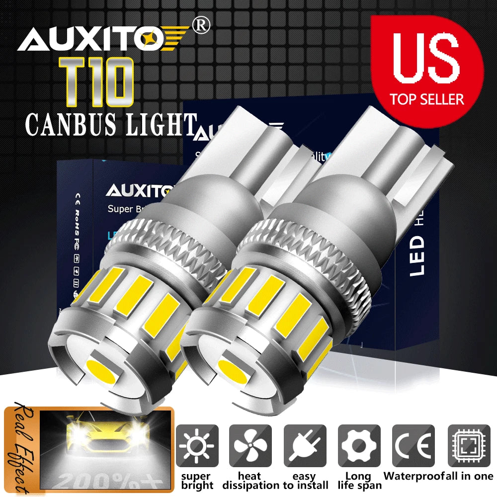 White LED Interior Dome Map License Plate Lights for Ford F-150