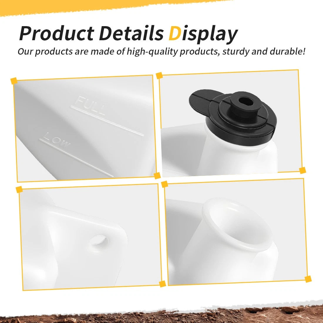 Radiator Coolant Reservoir Tank for Yamaha YZF-R6 (2006–2024) #2C0-21871-00-00
