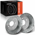 Rear Drilled Brake Rotors for Chevrolet Impala (2000–2005)