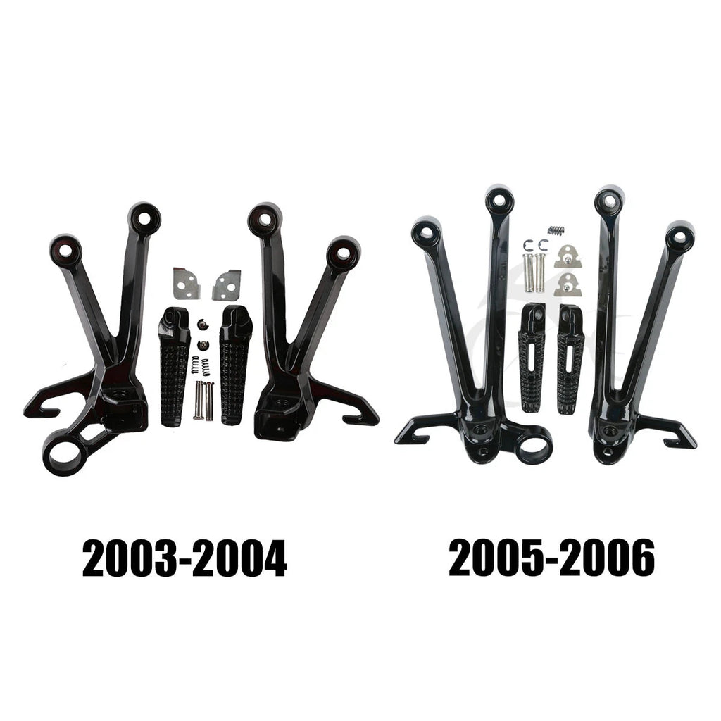 Rear Footrest Footpeg Bracket for Suzuki GSXR1000 (2003–2006)