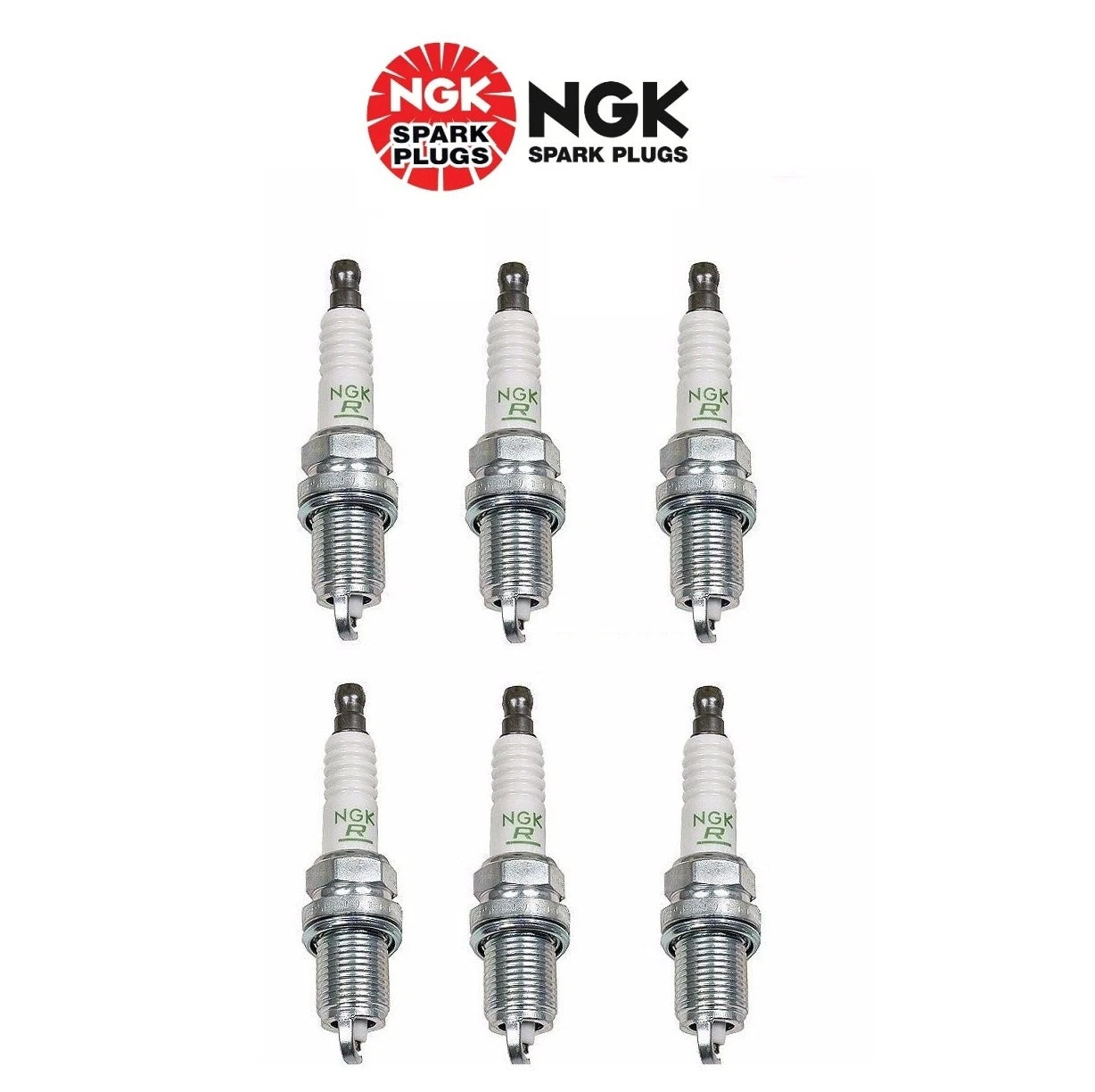 6-Piece NGK V-Power Spark Plugs ZFR5F-11 for