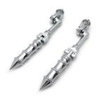 Highway Foot Pegs for Harley Touring (1 1/4" Engine Guard Mount Clamp)