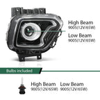 Right Halogen Projector Headlight for Kia Soul (2020–2022)