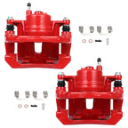 Pair Brake Caliper for Toyota Corolla, Pontiac Vibe (2003–2008) Single Piston