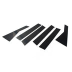 6 x Car Door Window Pillar Post Trims for Dodge Journey (2009-2020)