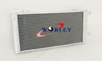 Universal Aluminum Radiator Air to Water Intercooler Heat Exchanger Silver