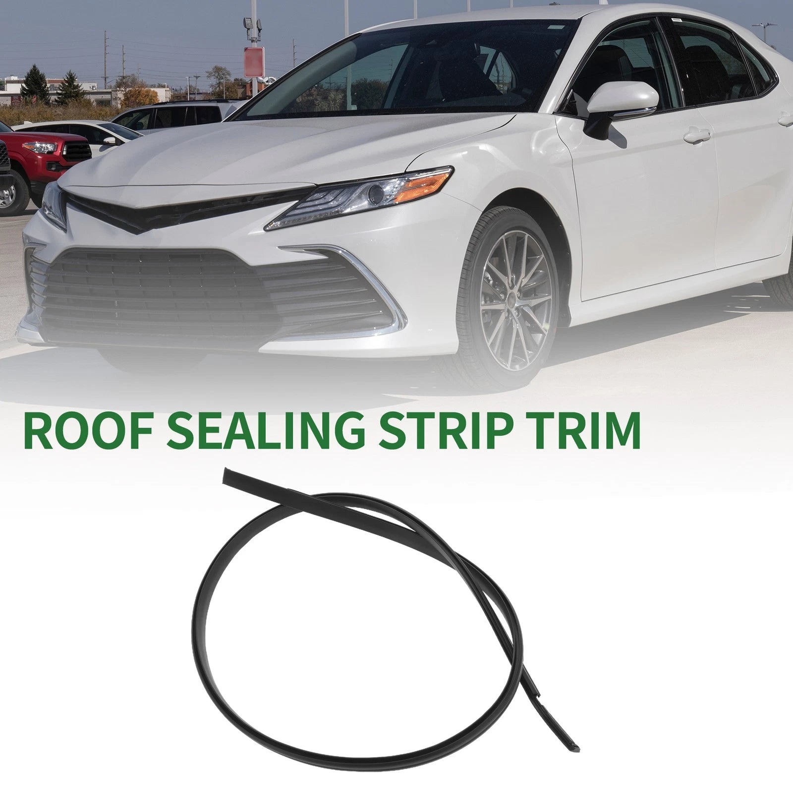Left Side Roof Sealing Strip Sunroof Trim No. 7555606080 for Toyota Camry (2012–2017)