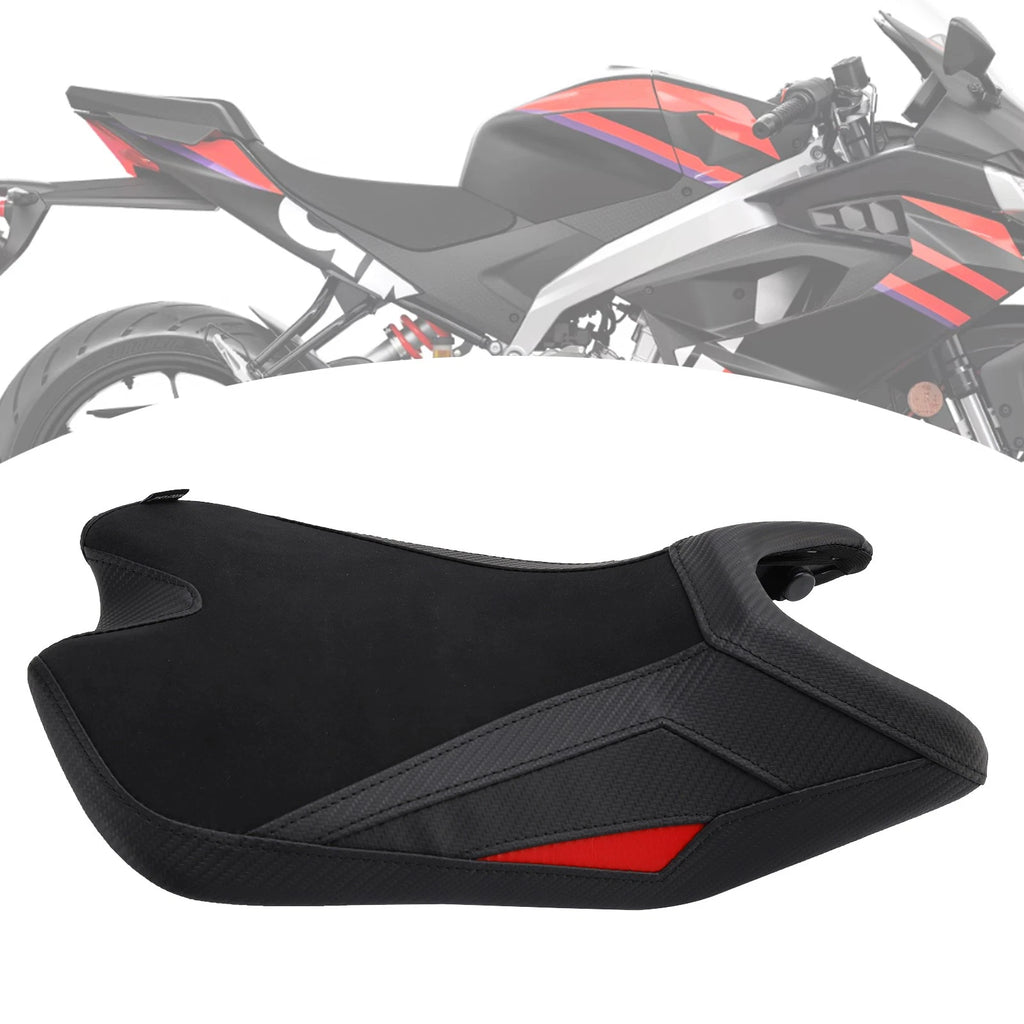 Lower Front Driver Seat Pillion Saddle Red for Aprilia RS457 (2024–2025)
