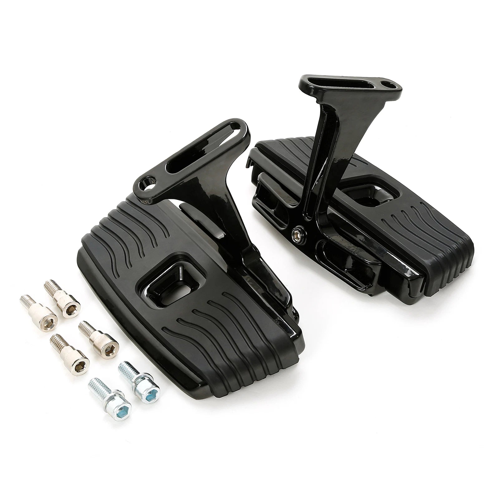 Passenger Floorboard Footboard for Harley Street Glide Road King (1993–2025) Black