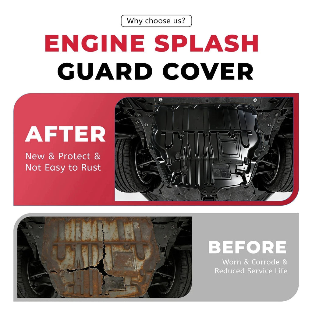 Front Engine Splash Shield for Infiniti Q50 Q60 (2014–2024)