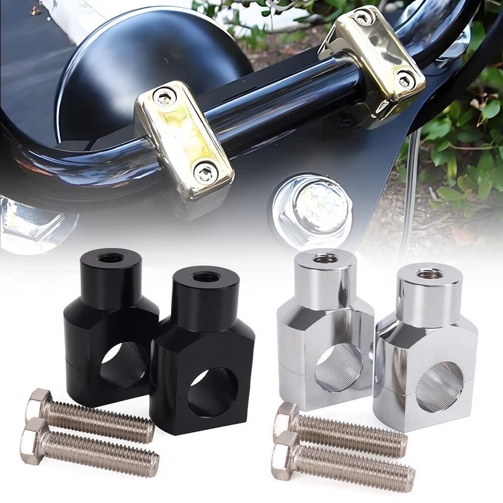 1" Handlebar Risers for Harley Dyna Fatboy Softail Sportster