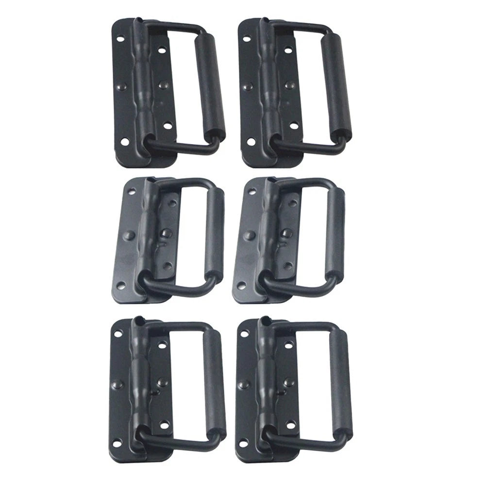Set of 2 Heavy Duty Spring Loaded Chest Handles with Shock Absorbing Design