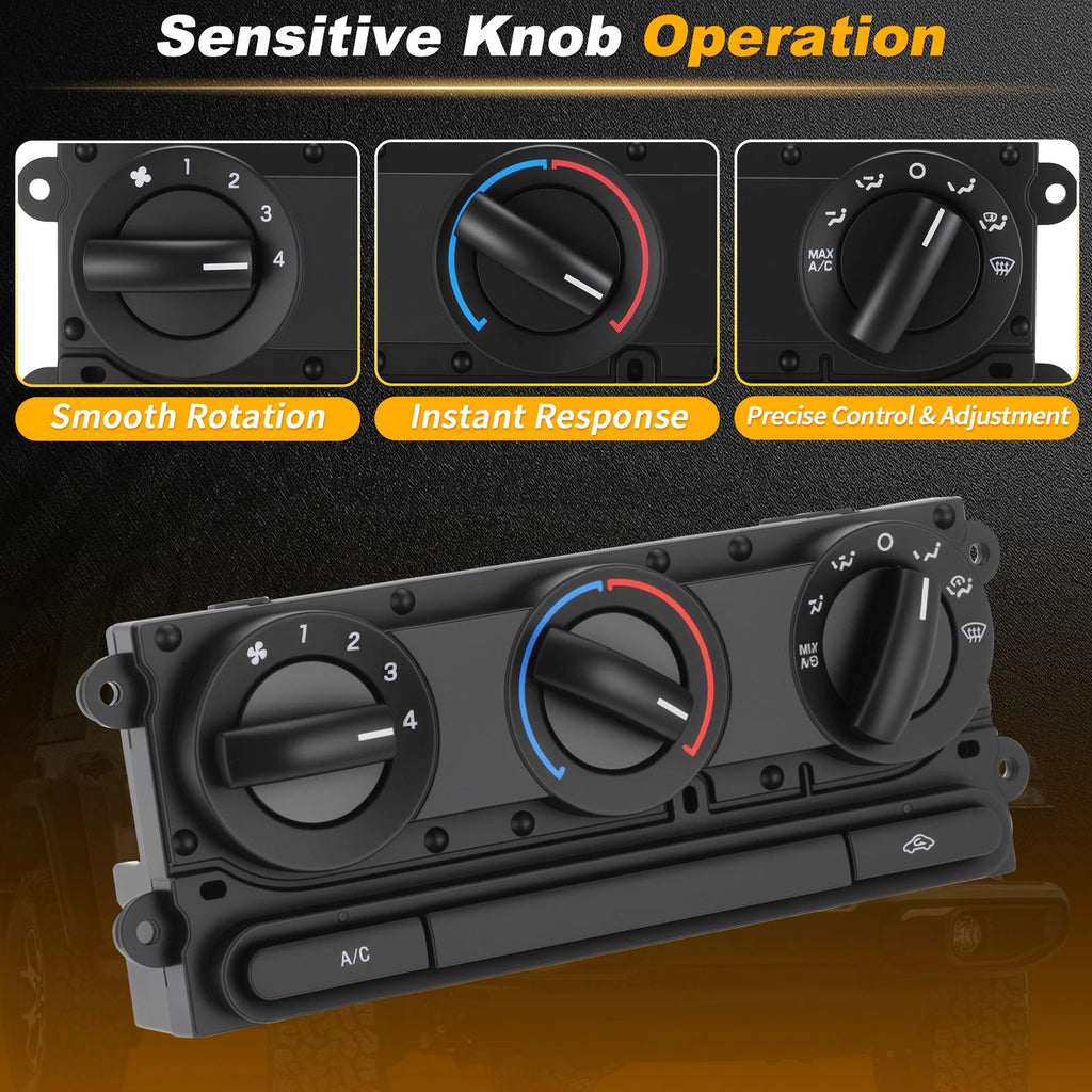 A/C Heater Climate Control Module Panel 599-172 for Ford F-150 (2005–2008)