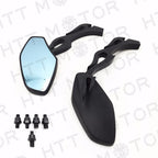 Rearview Mirrors for Honda Suzuki Chopper Bobber Cruiser (8-10mm)
