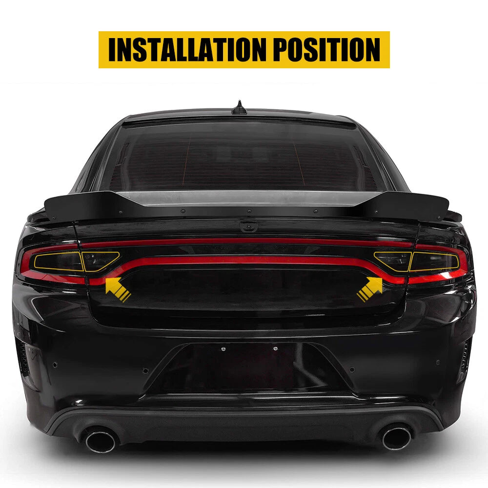 Tail Light Vinyl Decal Overlay for Dodge Charger (2015-2022)